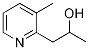 2-Pyridineethanol,alpha,3-dimethyl-(9CI) Structure