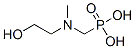 Phosphonic acid, [[(2-hydroxyethyl)methylamino]methyl]- (9CI) Structure