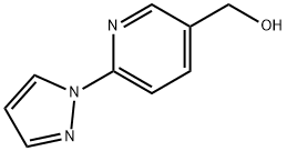 (6-(1H-Pyrazol-1-yl)pyridin-3-yl)methanol 구조식 이미지