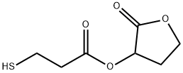 프로판산,3-메르캅토-,테트라히드로-2-옥소-3-푸라닐에스테르(9CI) 구조식 이미지