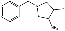 1-BENZYL-4-METHYL-PYRROLIDIN-3-YLAMINE Structure
