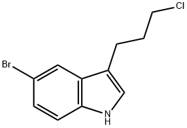 1H-INDOLE,5-BROMO-3-(3-CHLOROPROPYL)- Structure