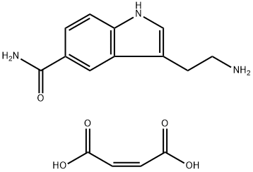 5-carboxyamidotryptamine maleate Structure