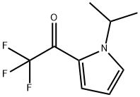 Ethanone, 2,2,2-trifluoro-1-[1-(1-methylethyl)-1H-pyrrol-2-yl]- (9CI) Structure