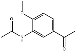 3'-ACETYLAMINO-4'-METHOXYACETOPHENONE 구조식 이미지