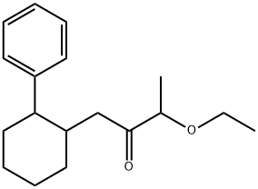 3-에톡시-1-(2-페닐-사이클로헥실)-부탄-2-온 구조식 이미지