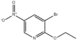 2-Ethoxy-3-Bromo-5-Nitropyridine Structure