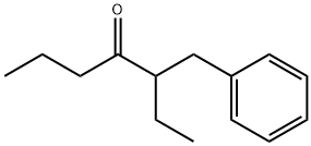 3-BENZYL-4-HEPTANONE Structure