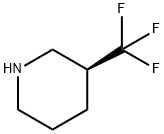 Piperidine, 3-(trifluoromethyl)-, (3S)- (9CI) 구조식 이미지