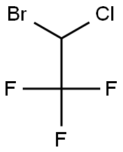 클로로브로모트리플루오로에탄 구조식 이미지
