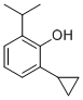 2-시클로프로필-6-이소프로필페놀 구조식 이미지