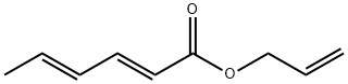 ALLYL SORBATE 구조식 이미지