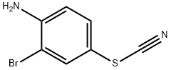 4-AMINO-3-BROMOPHENYL THIOCYANATE Structure