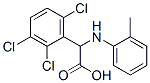 (o-tolylamino)(2,3,6-trichlorophenyl)acetic acid Structure