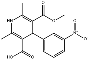 74936-72-4 1,4-Dihydro-2,6-dimethyl-4-(3-nitrophenyl)-3,5-pyridinedicarboxylic Acid 3-Methyl Ester