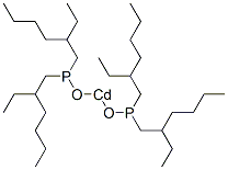 비스[비스(2-에틸헥실)포스피노옥시]카드뮴 구조식 이미지