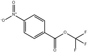 4-NITROBENZOATE TRIFLUORO METHANOL Structure