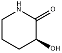 3-(S)-HYDROXY-2-PIPERIDONE Structure