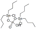5,9-dibutyl-5,9-dichloro-7-hydroxy-6,8-dioxa-7-phospha-5,9-distannatridecane 7-oxide Structure