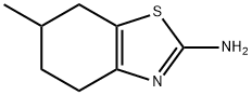 6-METHYL-4,5,6,7-TETRAHYDRO-1,3-BENZOTHIAZOL-2-AMINE HYDROCHLORIDE Structure