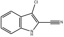 3-Chloro-1H-indole-2-carbonitrile Structure