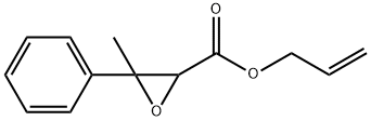 prop-2-enyl 3-methyl-3-phenyl-oxirane-2-carboxylate Structure