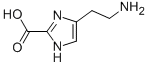 1H-Imidazole-2-carboxylicacid,4-(2-aminoethyl)-(9CI) Structure