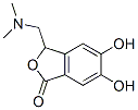 1(3H)-Isobenzofuranone, 3-[(dimethylamino)methyl]-5,6-dihydroxy- (9CI) 구조식 이미지