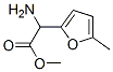 2-Furanaceticacid,alpha-amino-5-methyl-,methylester(9CI) Structure
