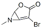 2-Oxa-6-azabicyclo[3.1.0]hex-4-en-3-one,  4-bromo-6-methyl- 구조식 이미지