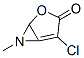2-Oxa-6-azabicyclo[3.1.0]hex-4-en-3-one,  4-chloro-6-methyl- 구조식 이미지