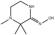 피페라지논,3,3,4-트리메틸-,옥심,(Z)-(9CI) 구조식 이미지