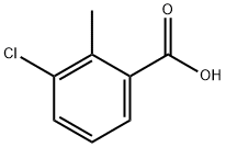 3-Chloro-2-methylbenzoic acid Structure