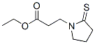 1-피롤리딘프로판산,2-티옥소-,에틸에스테르 구조식 이미지