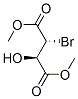 부탄디오익산,2-브로모-3-하이드록시-,디메틸에스테르,(2R,3R)-(9CI) 구조식 이미지