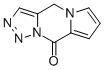 4H,9H-Pyrrolo[1,2-a][1,2,3]triazolo[1,5-d]pyrazin-9-one(9CI) Structure