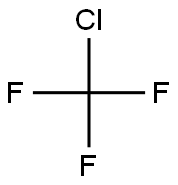 CHLOROTRIFLUOROMETHANE Structure