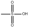 Methanesulfonic acid 구조식 이미지