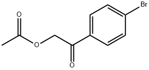 2-(4-BROMOPHENYL)-2-OXOETHYL ACETATE Structure