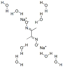DIMETHYLGLYOXIME DISODIUM SALT OCTAHYDRATE 구조식 이미지