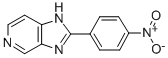 2-(4-니트로페닐)-1H-이미다조(4,5-c)피리딘 구조식 이미지