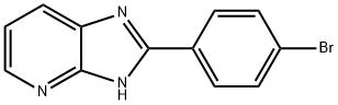 2-(4-Bromophenyl)-1H-imidazo(4,5-b)pyridine Structure