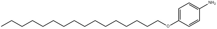 4-N-HEXADECYLOXYANILINE 구조식 이미지