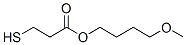 Methoxybutyl 3-mercaptopropionate Structure