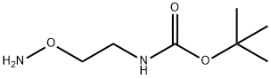 Carbamic acid, [2-(aminooxy)ethyl]-, 1,1-dimethylethyl ester (9CI) 구조식 이미지