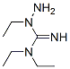 Hydrazinecarboximidamide, N,N,N-triethyl- (9CI) Structure