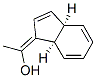 Ethanol, 1-(3a,7a-dihydro-1H-inden-1-ylidene)-, (1Z,3aalpha,7aalpha)- (9CI) 구조식 이미지