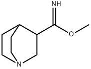 1-아자비시클로[2.2.2]옥탄-3-카르복시이미디산,메틸에스테르(9CI) 구조식 이미지