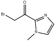 Ethanone, 2-bromo-1-(1-methyl-1H-imidazol-2-yl)- (9CI) 구조식 이미지