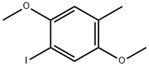 1-아이오도-2,5-디메톡시-4-메틸벤젠 구조식 이미지